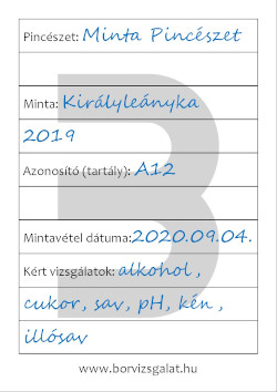 Minta címke